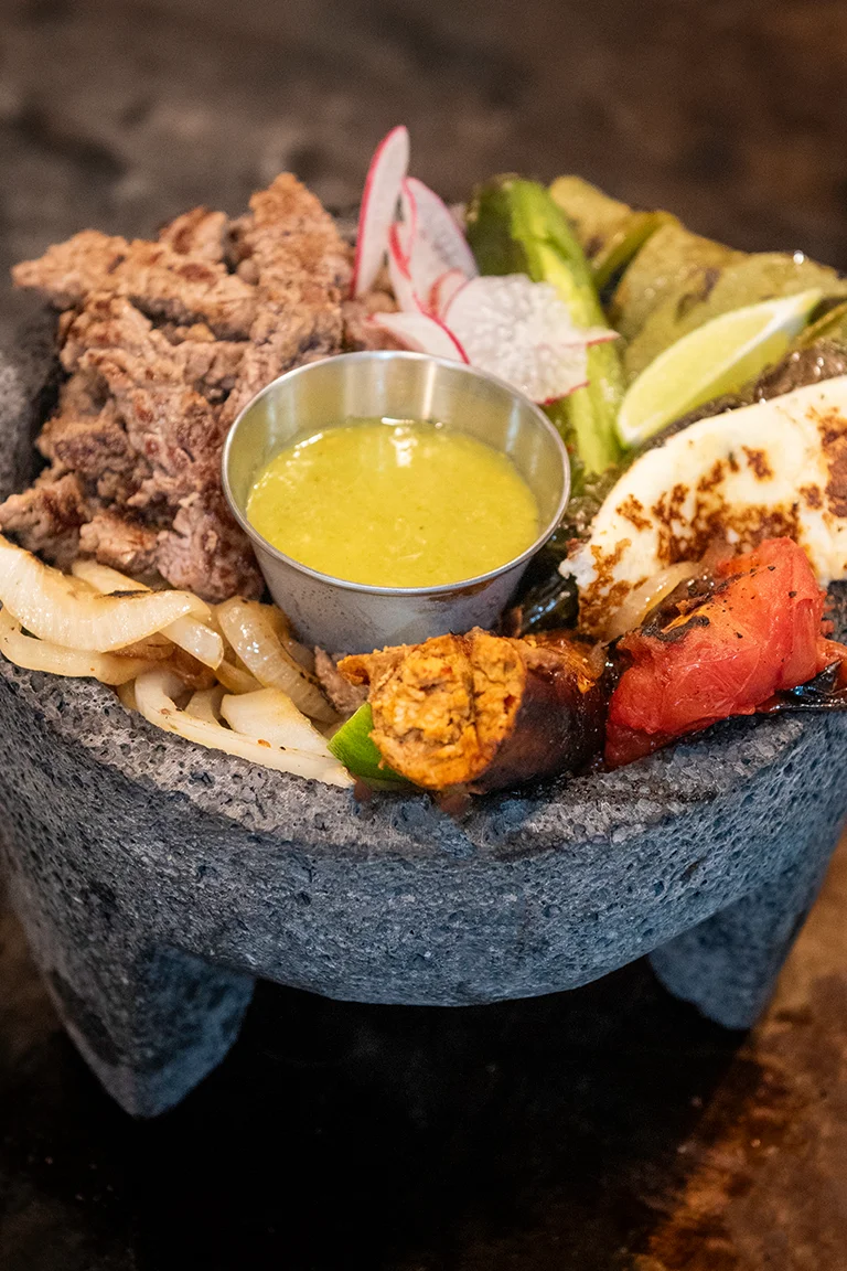 Experience our signature molcajetes